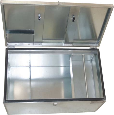 box to hold 2x4 galvanized steel|galvanized metal boxes with lids.